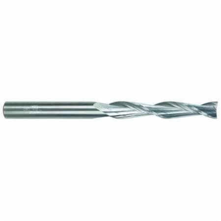 Morse End Mill, Center Cutting Extra Long Length Single End, Series 5950T, 516 Cutter Dia, 4 Overall L 90183